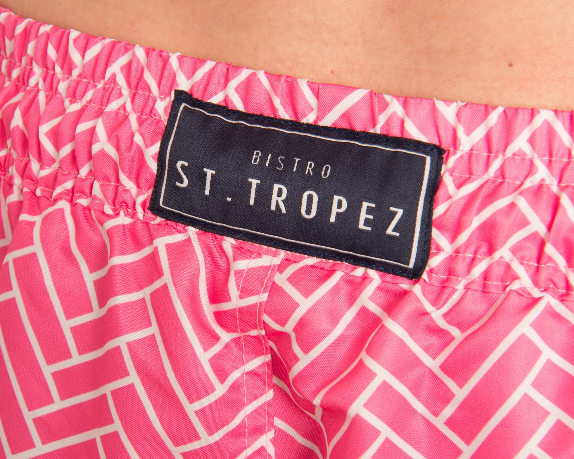 Herringbone Board Short - Bistro StTropez