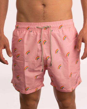 Rainbow Board Shorts - Bistro StTropez
