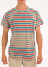 Medium Stripe Round Neck Tee - Bistro StTropez