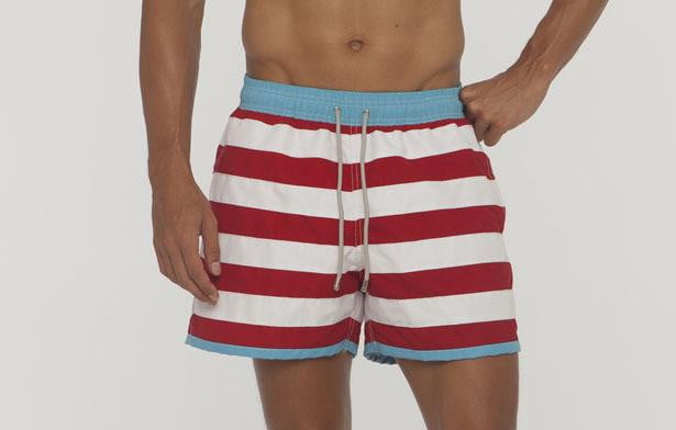 Stripe Combi Board Shorts - Bistro StTropez