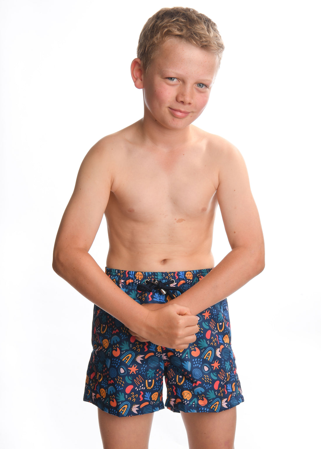 Odd Shapes Boys Board Shorts - Bistro StTropez