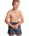 Odd Shapes Boys Board Shorts - Bistro StTropez