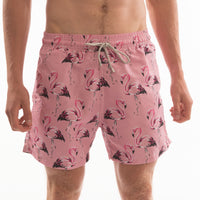 Tropical Flamingo Board Shorts - Bistro StTropez