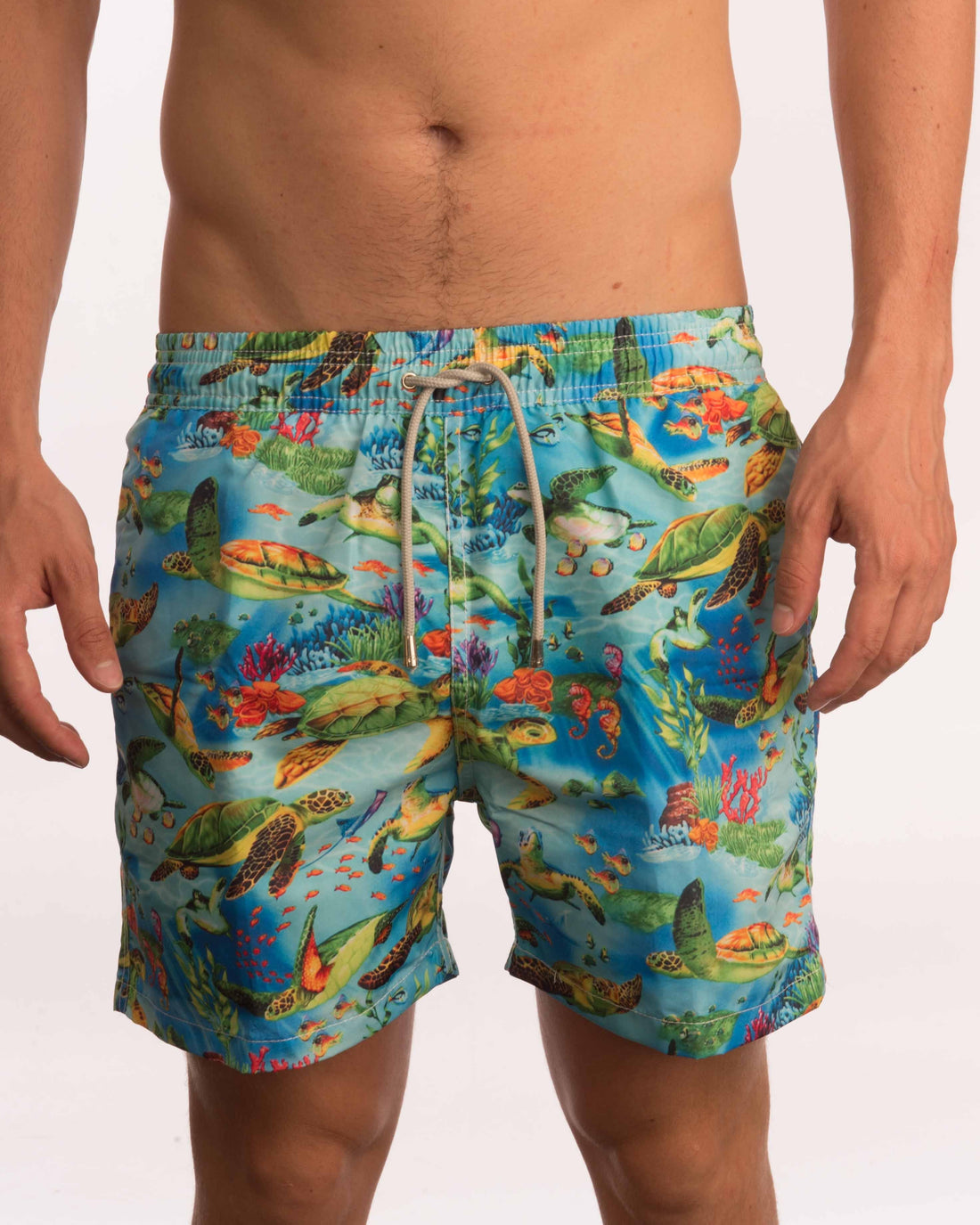 Turtle Sea Life Board Shorts - Bistro StTropez