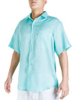 Linen Shirt Short Sleeve - Bistro StTropez