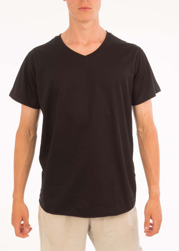 Plain V-Neck Tee - Bistro StTropez